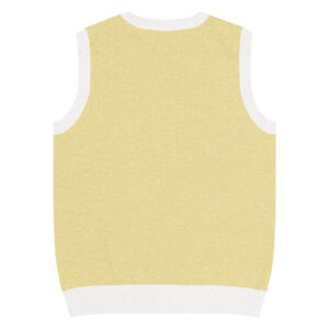 knit v neck vest